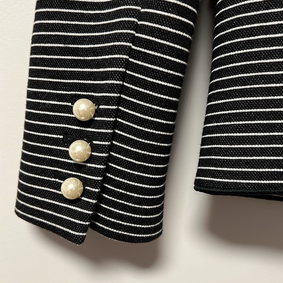 Ann Taylor (never worn) navy stripe blazer - Picture 6 of 9